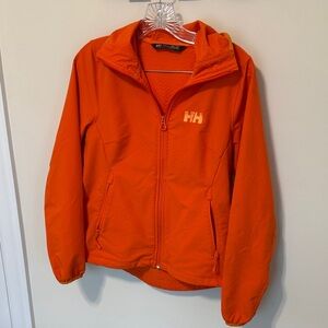 Helly Hansen Women’s Cascade Shield Vibrant Orange Zip-Up Jacket / Size XS